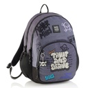 Mochila triple Oslo recicl. Graffitti