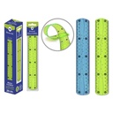 Regla 30cm flexible colores surtidos Bismark