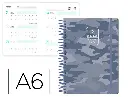 Agenda escolar 25-26 patterns abstract pattern semana vista A6 bilingue papel FSC 80g. Liderpapel