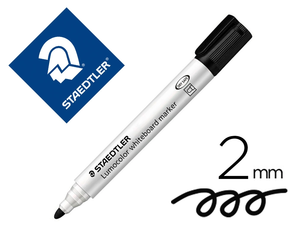 Rotulador pizarra Lumocolor 351 redonda 2mm Staedtler