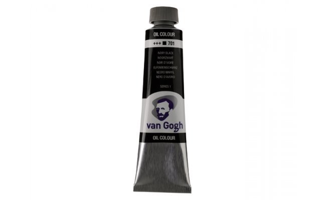 Pintura Oleo 40ml negro marfil Van Gogh