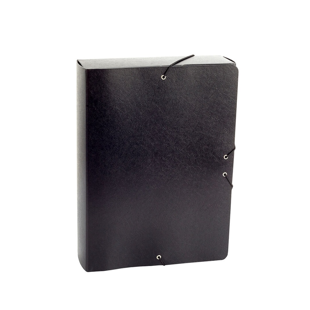 Carpeta proyectos Fº L7cm gofrado con goma Fabrisa