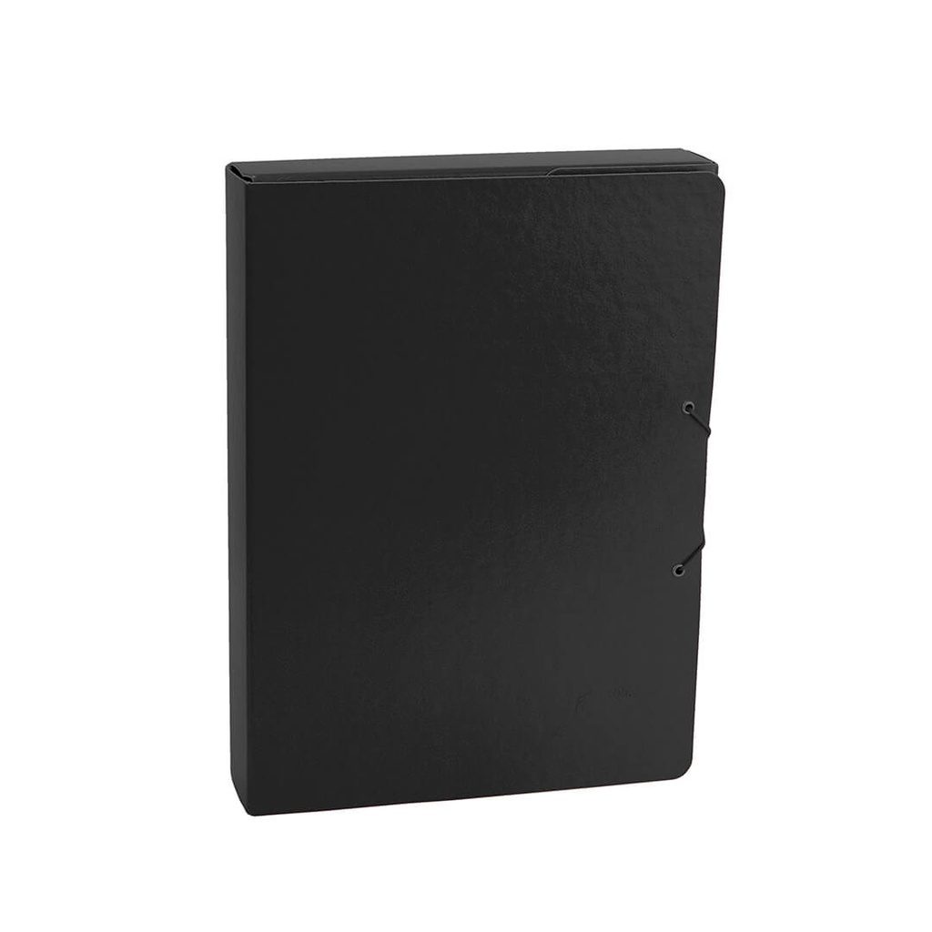 Carpeta proyectos Fº L7cm gofrado con cierre bota Fabrisa