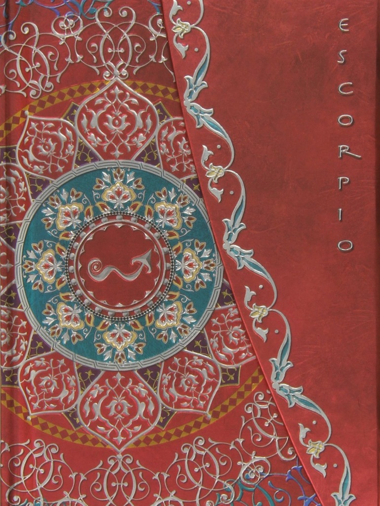 Cuaderno zodiaco 1L Escorpio Boncahier