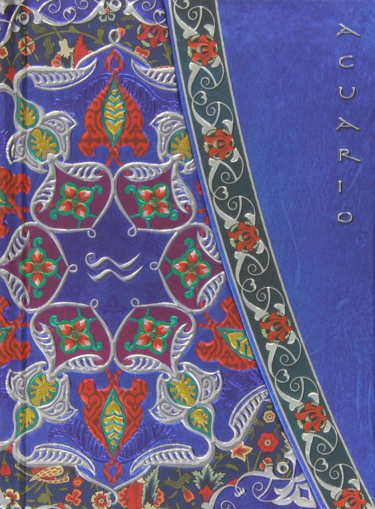 Cuaderno zodiaco 1L Acuario Boncahier