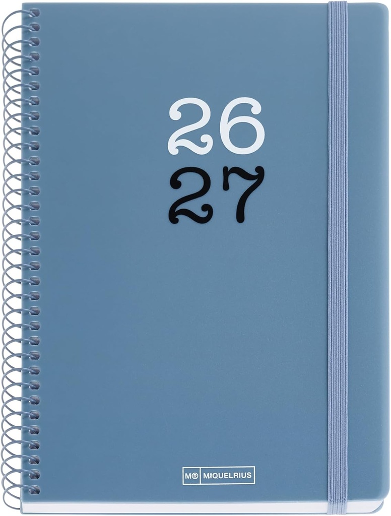 Agenda Escolar PLUS D/P COLL.AZUL 26_27 Miquelrius
