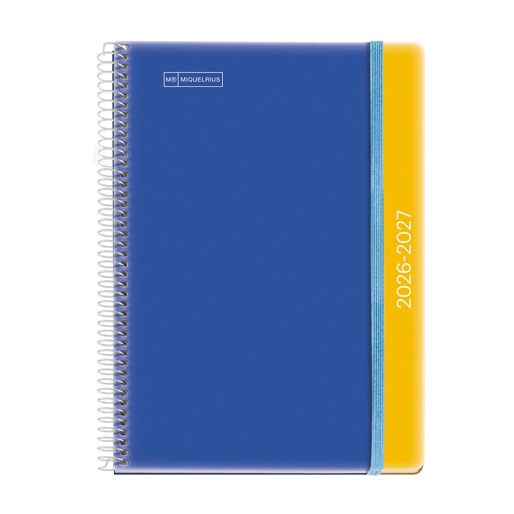 Agenda Escolar PLUS S/V COLLEGE TONE BLUE-MUSTAR Miquelrius