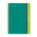 Agenda Escolar PLUS D/P COLLEGE TONE GREEN-LIME Miquelrius