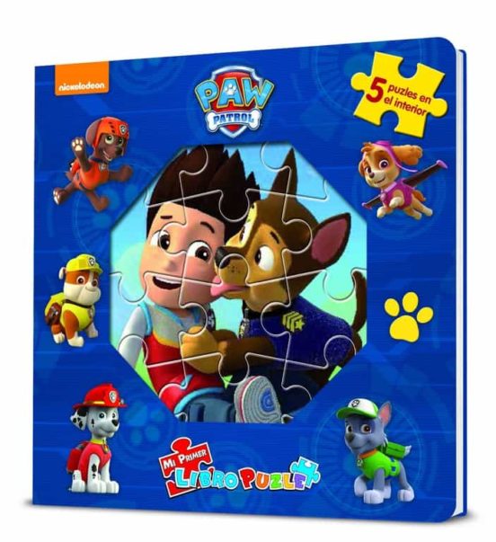 Paw patrol.mi primer libro puzzle