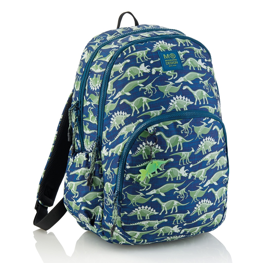 MOCHILA TRIPLE OSLO RECICLADA FOSSIL Miquelrius
