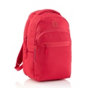 Mochila Triple Oslo Reciclada Raw Roja Miquelrius