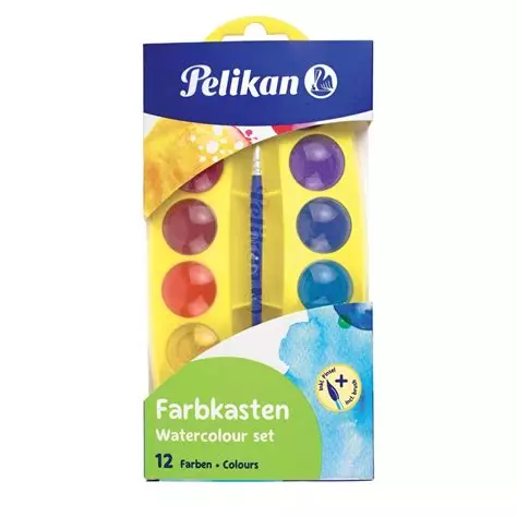 ACUARELAS PLK JUNIOR PINCEL 12COL