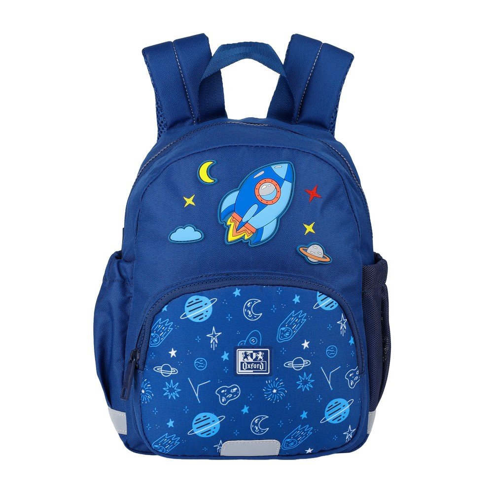 Mochila infantil 8.5L - 2 Bolsillos Laterales con Goma Eslastica - Espalda Acolchada Ergonomica Oxford