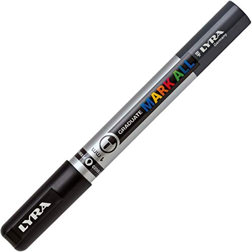 Marcador Permanente 1mm punta redonda  Mark All Lyra
