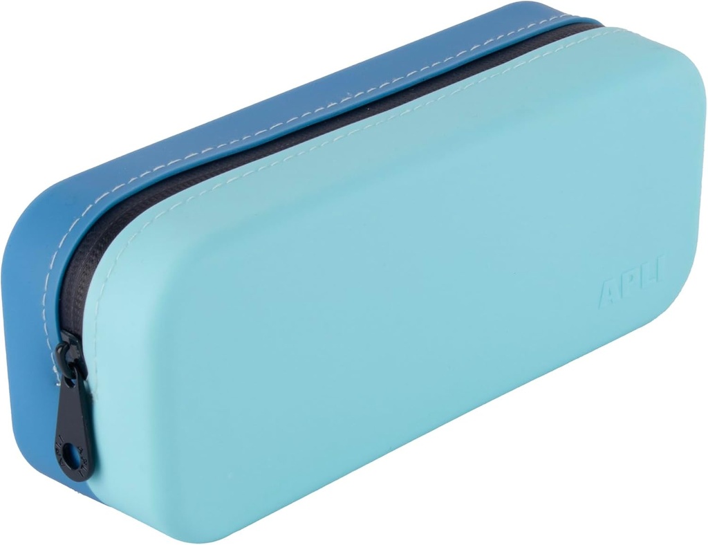 Estuche portatodo silicona bicolor colores vibrantes Apli