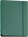 Agenda 2027 Recargable de 6 Anillas A5+, 16 Meses, Verde Miquelrius