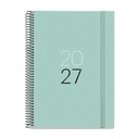 Agenda 2027 Semana Vista A5+, Español, Aqua Miquelrius