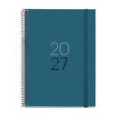 Agenda Espiral Plus Semana Vista Calm Ocean 2027