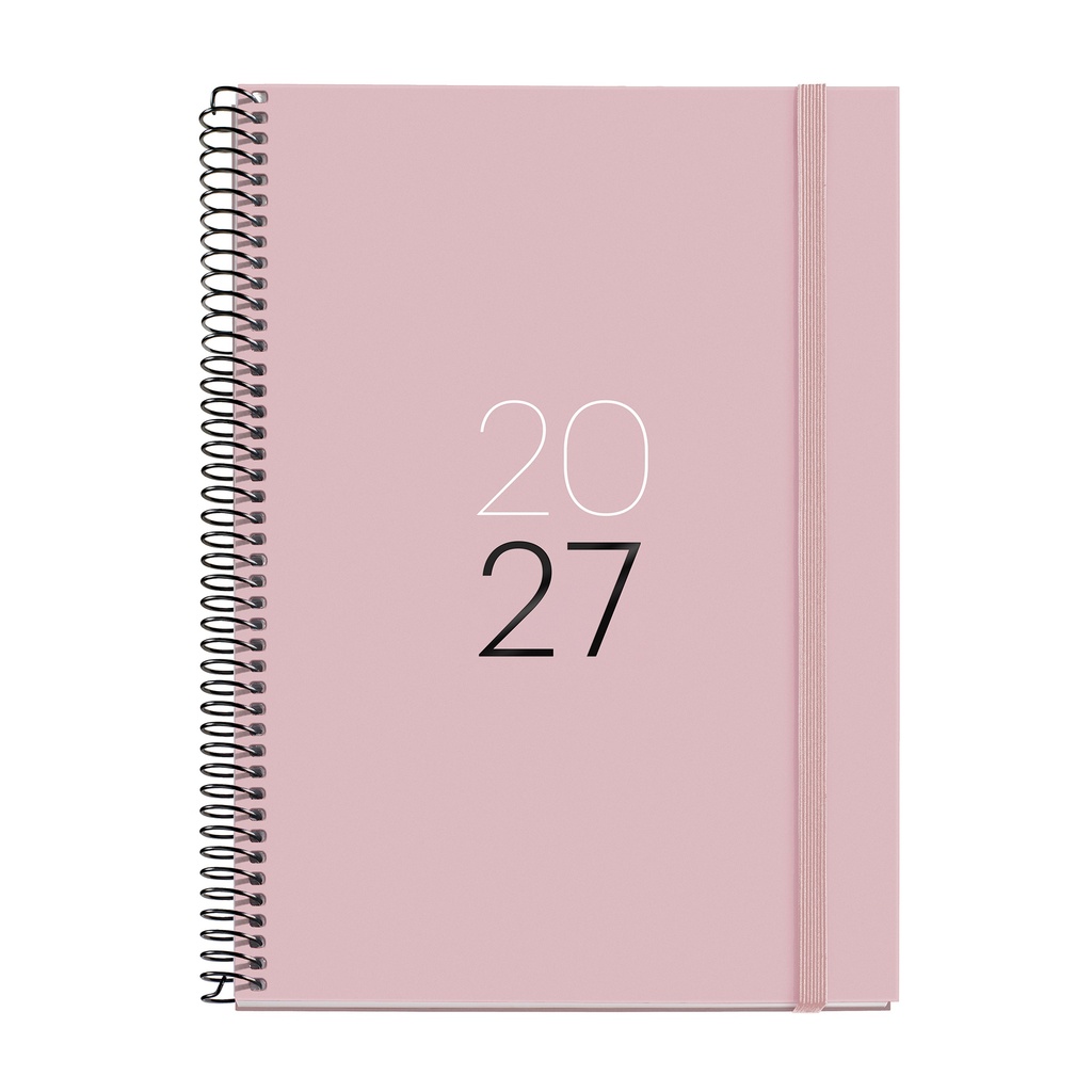 Agenda 2027 Día por Página A5+, Español, Arena Miquelrius