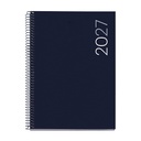 Agenda 2027 Semana Vista Vertical A5+, Español, Marino Miquelrius