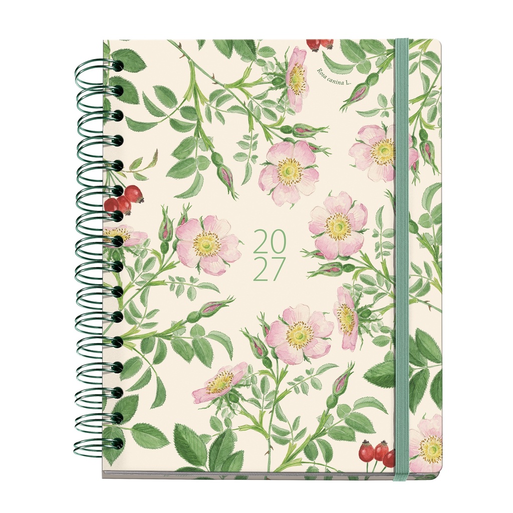 Agenda Plus Wire-O Día Página Jardin Entredos 2027
