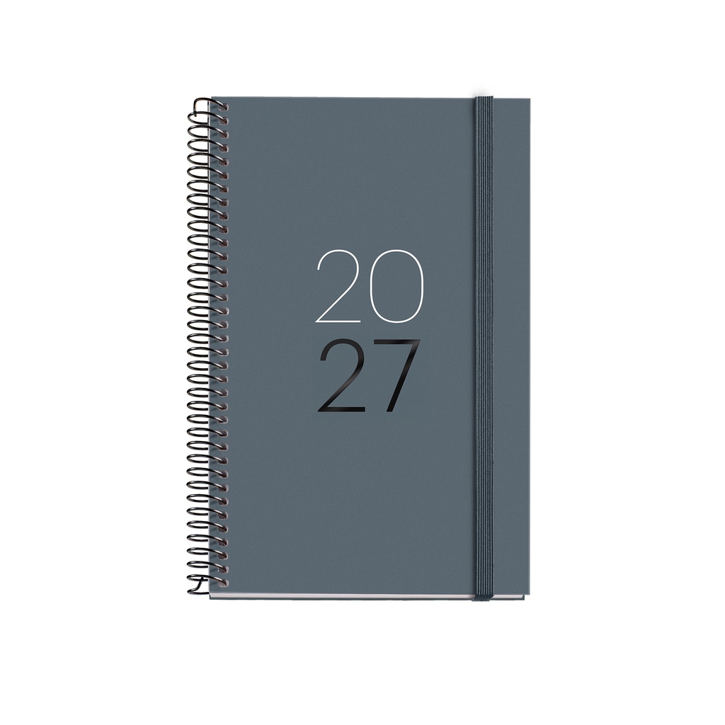 Agenda 2027 Día por Página Similar A6, Español, Grafito Miquelrius 