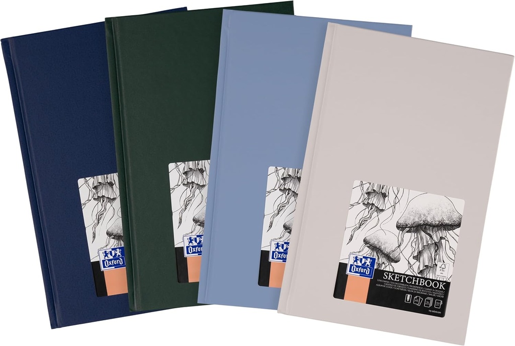CUADERNO ARTBOOK OXFORD ART COSIDO A5 96H 100G SURT N Oxford