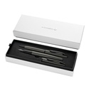 Set de Bolígrafo y Pluma Estilográfica Jazz Nobel Elegance, Diseño Moderno y Sofisticado, Tinta Azul, Con Clip Elástico y Elegante Caja de Regalo Pelikan