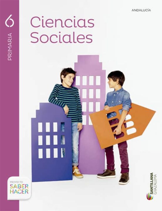 Ciencias sociales + atlas 6º primaria (andalucia) ed. 2015