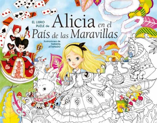 Alicia en el pais de las maravillas (libro puzle )
