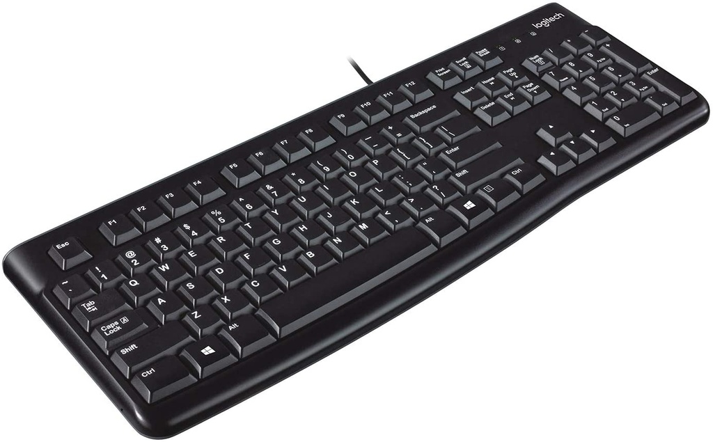 Teclado logitech k120 cable usb negro oen