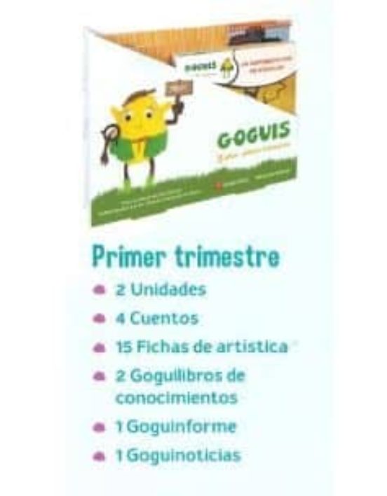 Goguis 5 años 1º trimestre globalizado infantil