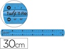 Regla 30cm flexible colores MAPED
