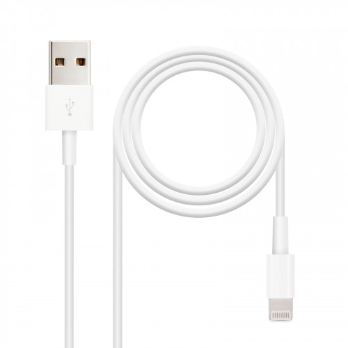 Cable lightning USB 8pins 2.0m Nanocable