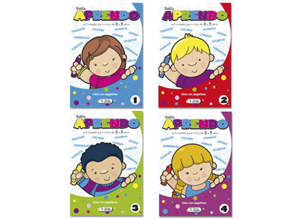 Cuaderno colorear y actividades solito aprendo para niños de 3 a 5 años 32 paginas