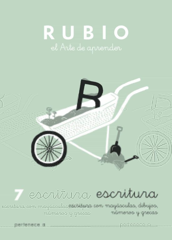 Escritura Rubio 7 +7a