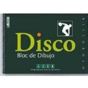 Bloc dibujo Fº 130g con recuadro Disco