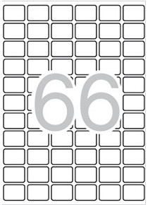 ETIQUETAS BLANCAS A5 16X22 APLI