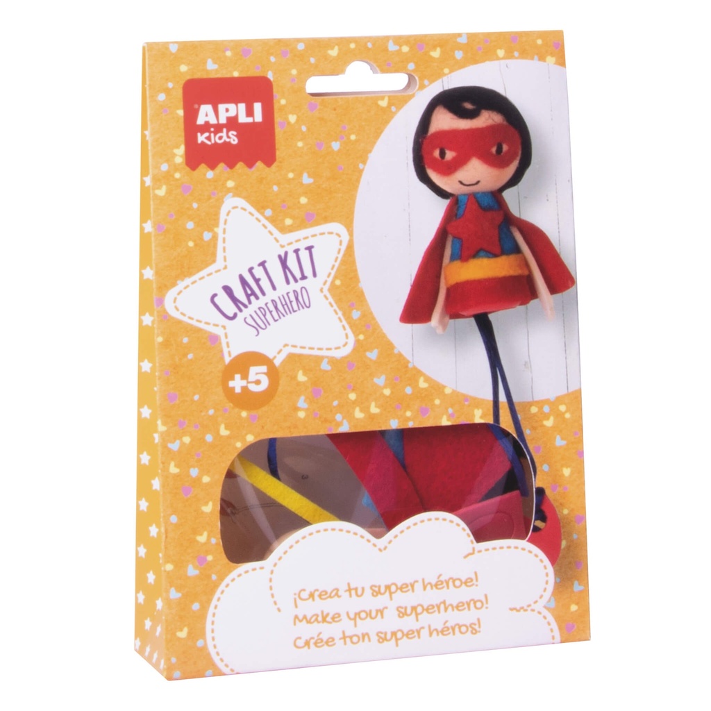 SUPER HEROE KIT CRAFT APLI