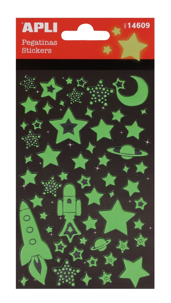 B.PEG.ESTRELLAS LUMINISCENTES 1H