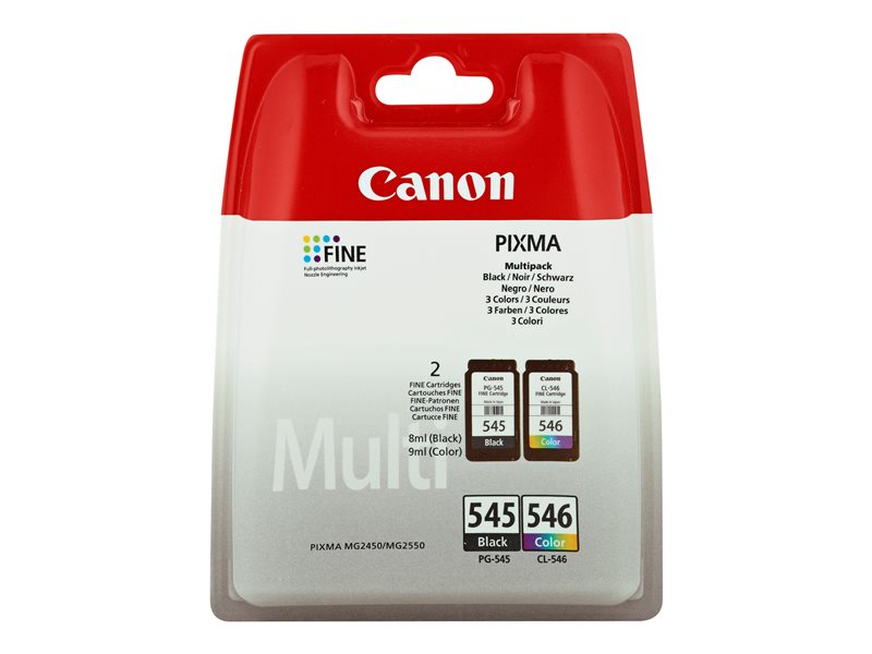 TINTA CANON PG-545 CL-546  ORIGINAL ALARMA P