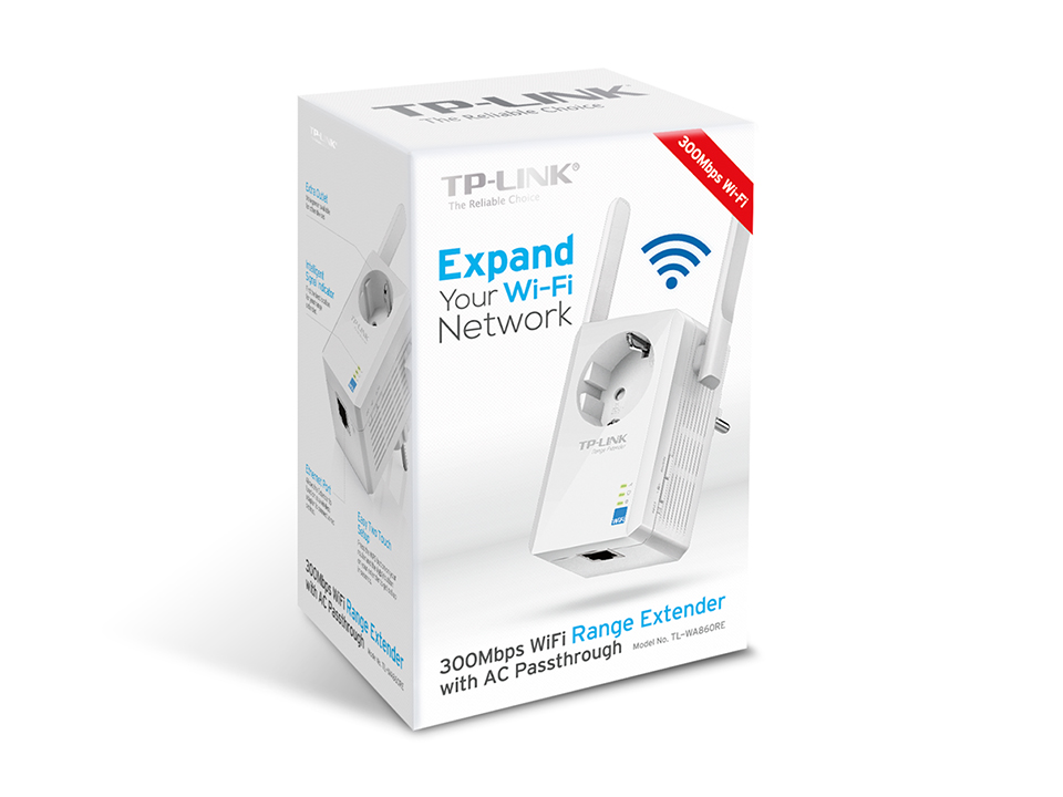 EXTENSOR WIFI 300MBS T-WA860RE TP-LINK