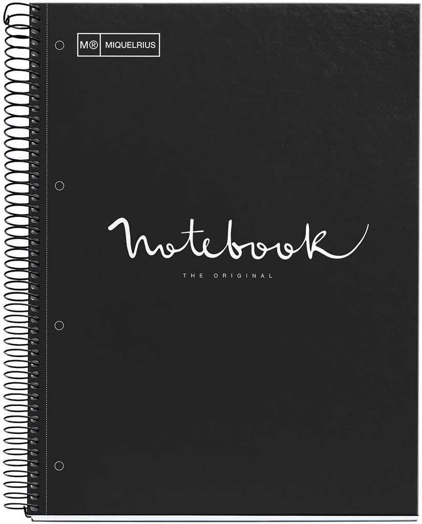 Cuaderno espiral 5x5 A4 90g 80h 1B T/D microperforado Emotions MR