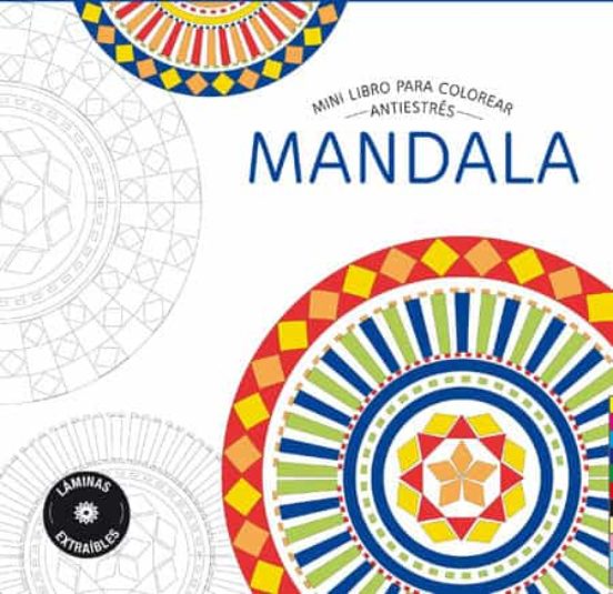 Mandala: mini libro antiestres para colorear