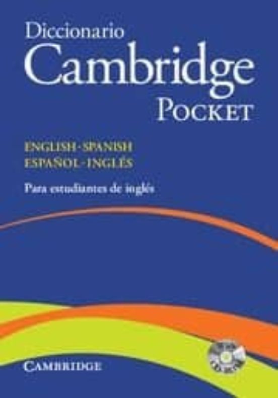 Diccionario bilingüe cambridge spanish-english pocket edition (flexi-cover with cd-rom)