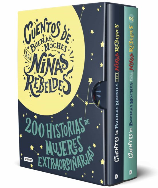 Estuche cuentos de buenas noches para niñas rebeldes