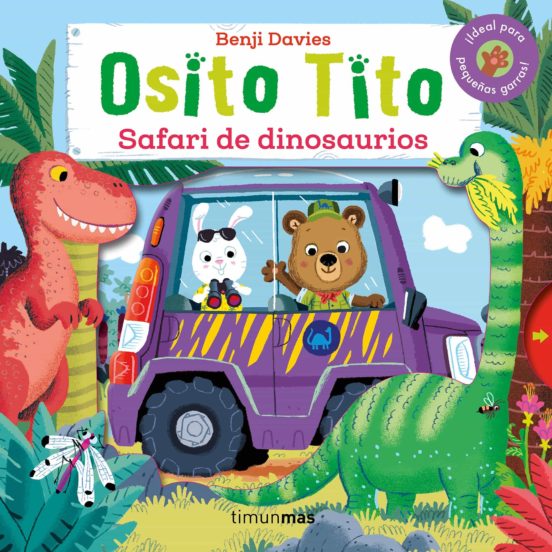 Osito tito. safari de dinosaurios