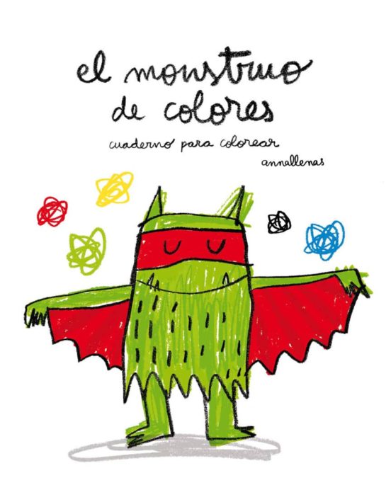 El monstruo de colores (cuaderno para colorear)