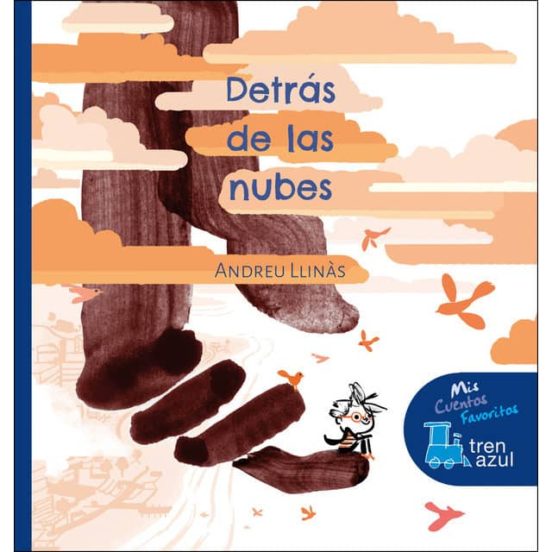 Tren azul : detrás de las nubes