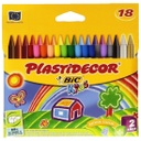 Ceras 18uds Plastidecor Bic